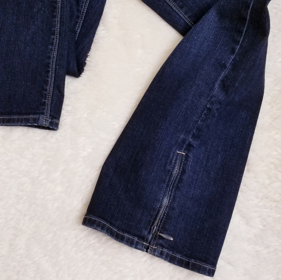 White House Black Market Noir Crop Leg Jeans - Picture 11 of 12